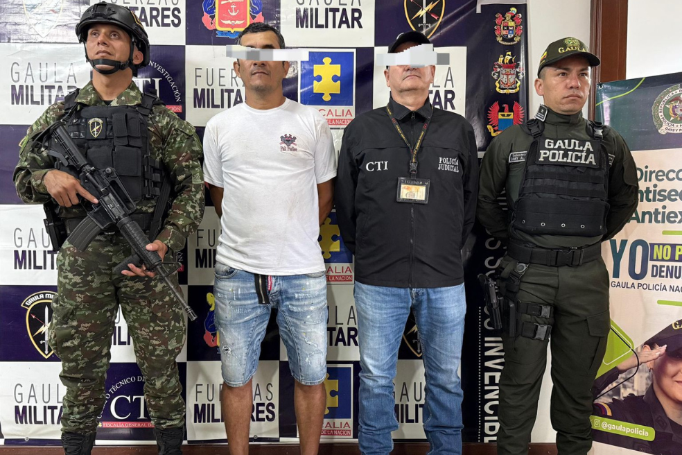 Capturan a seis presuntos miembros de las disidencias de alias “Calarcá Córdoba”