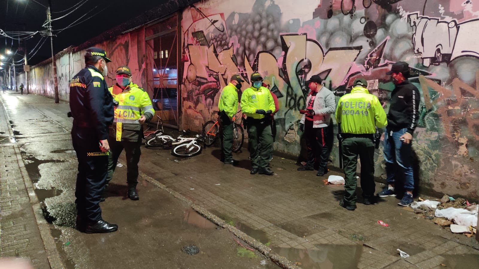 Durante el fin de semana fueron capturadas 141 personas en Bogotá