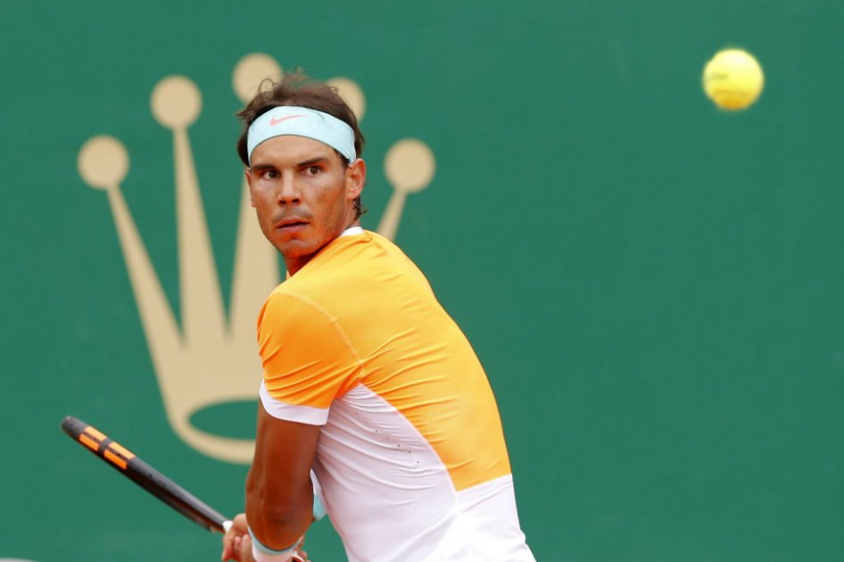 Rafael Nadal a octavos de final en el Masters 1000 de Monte Carlo. Foto: AFP