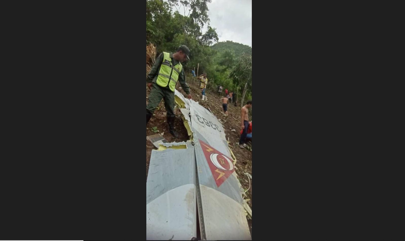 Un ave habría sido la causa del accidente de avión militar venezolano: Mindefensa