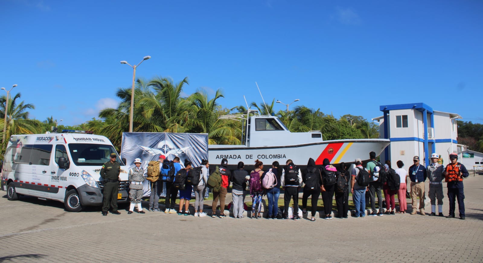Rescatan en San Andrés a 27 migrantes que iban en rutas ilegales para Centroamérica