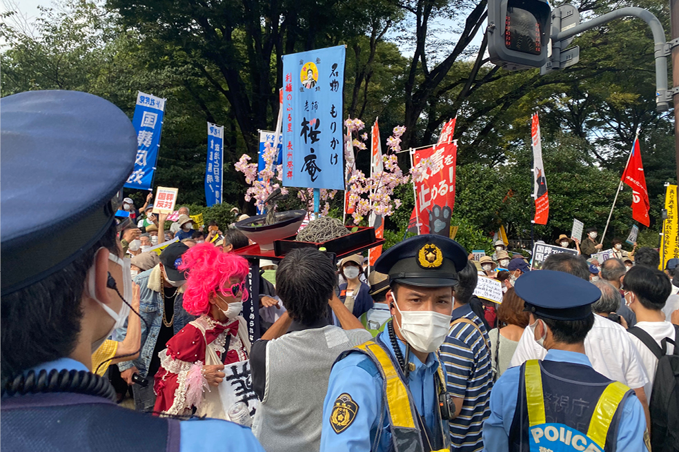 Torre de Tokio: protestas reveladoras