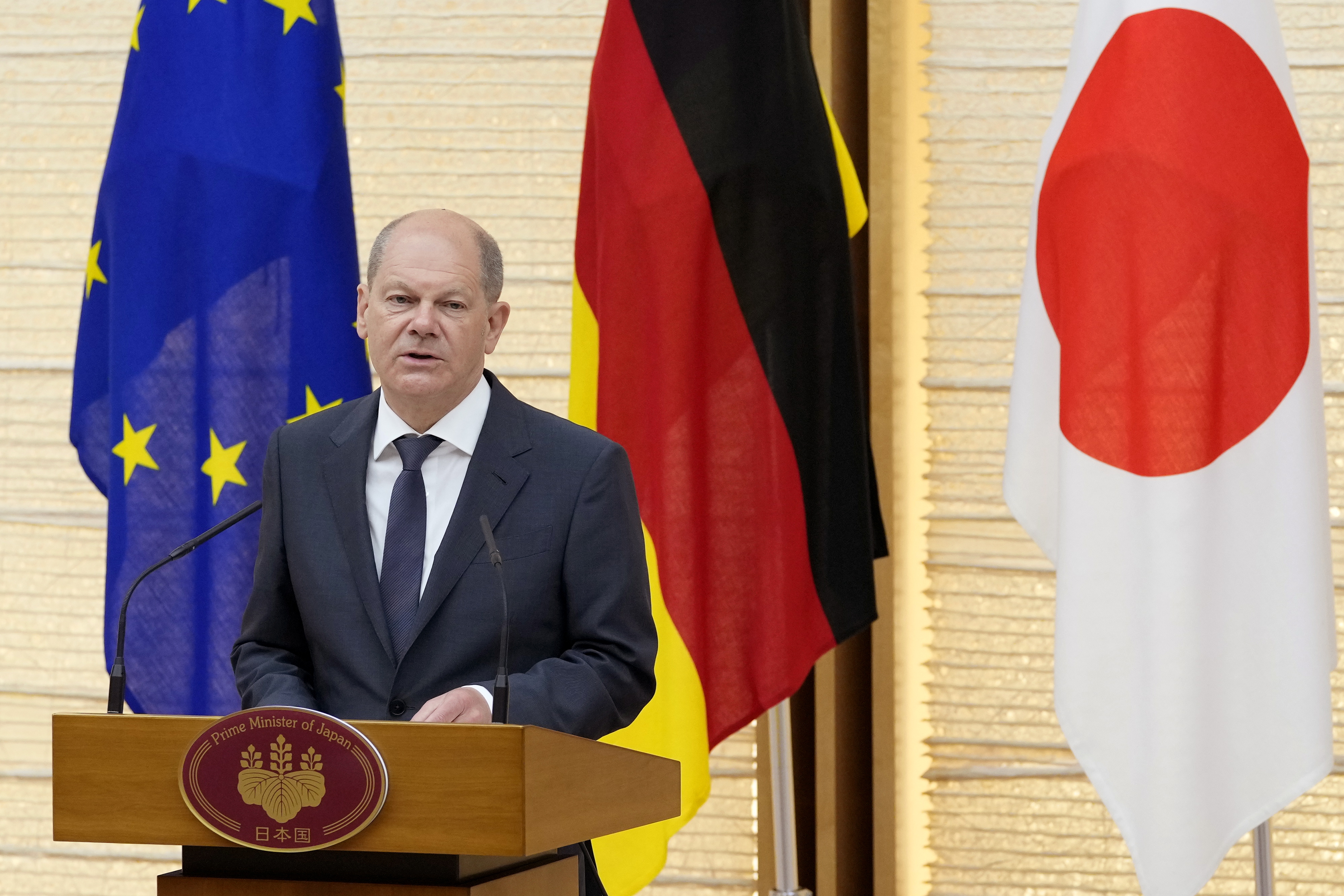 Olaf Scholz pide a Alemania “prepararse” ante un posible corte del gas ruso