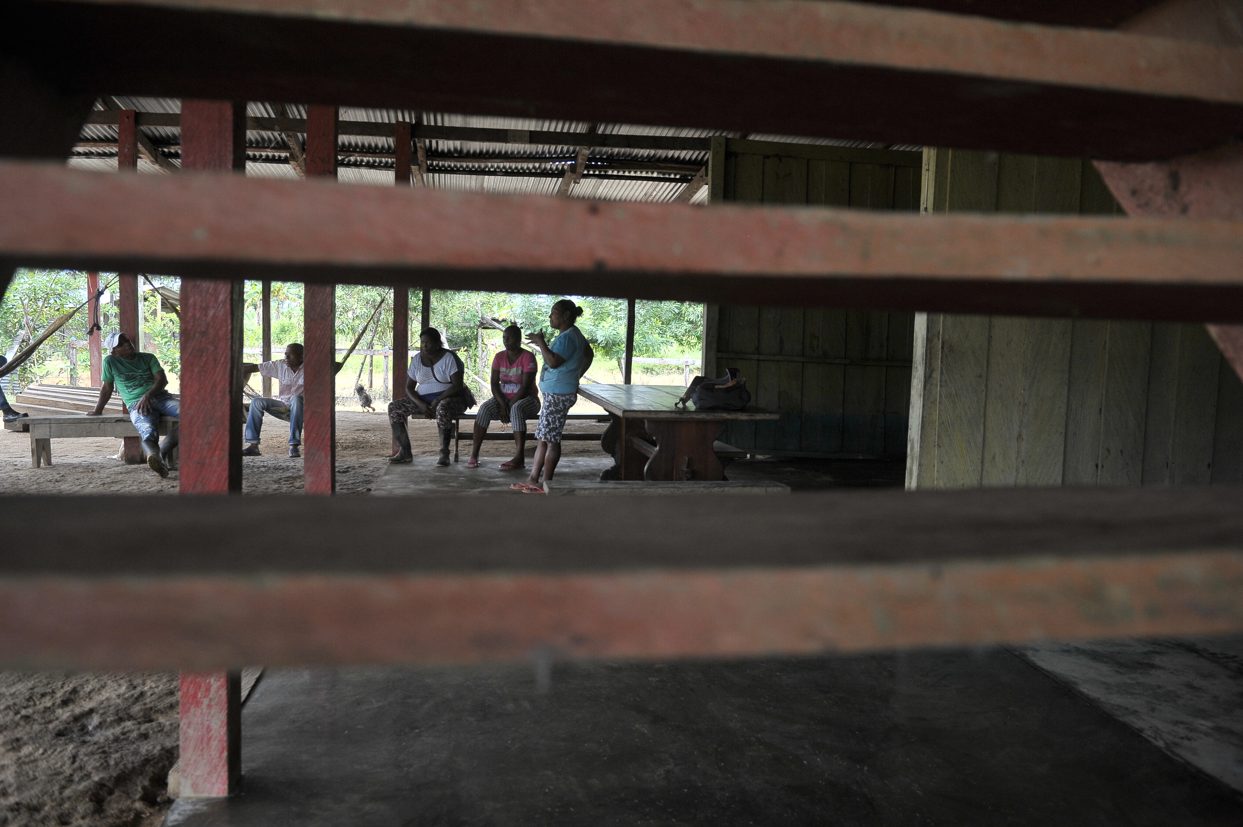 Las comunidades del Chocó que llegaron a Bogotá para lanzar S.O.S a Gobierno Petro
