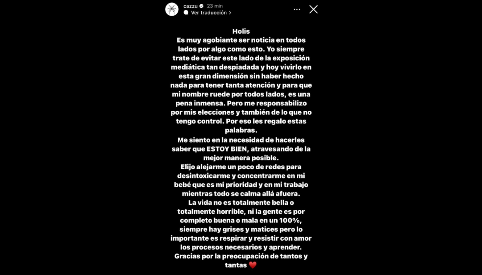 Cazzu habló por primera vez del romance de Christian Nodal y Ángela Aguilar