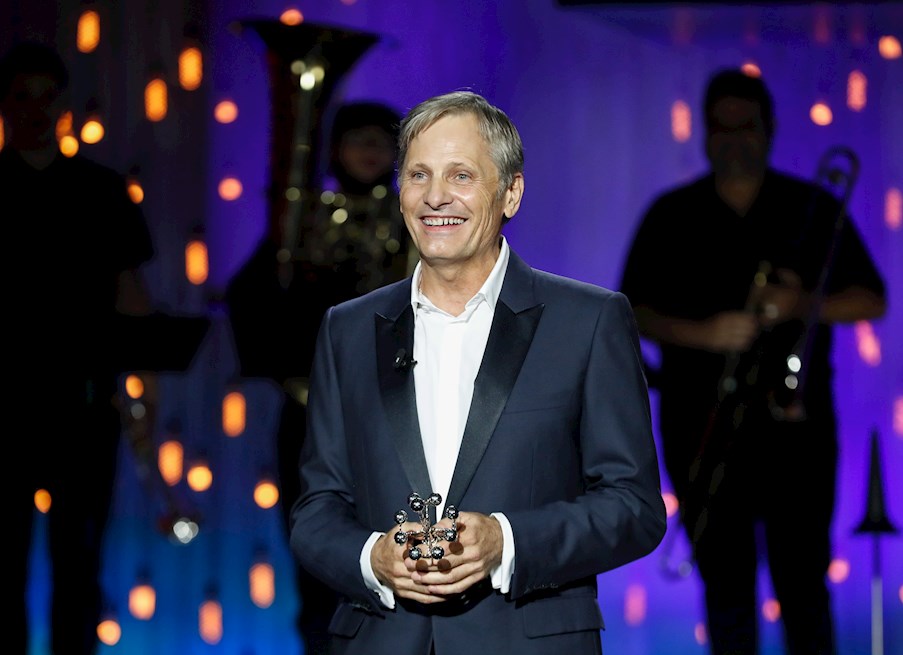 Viggo Mortensen recibe el Premio Donostia 2020