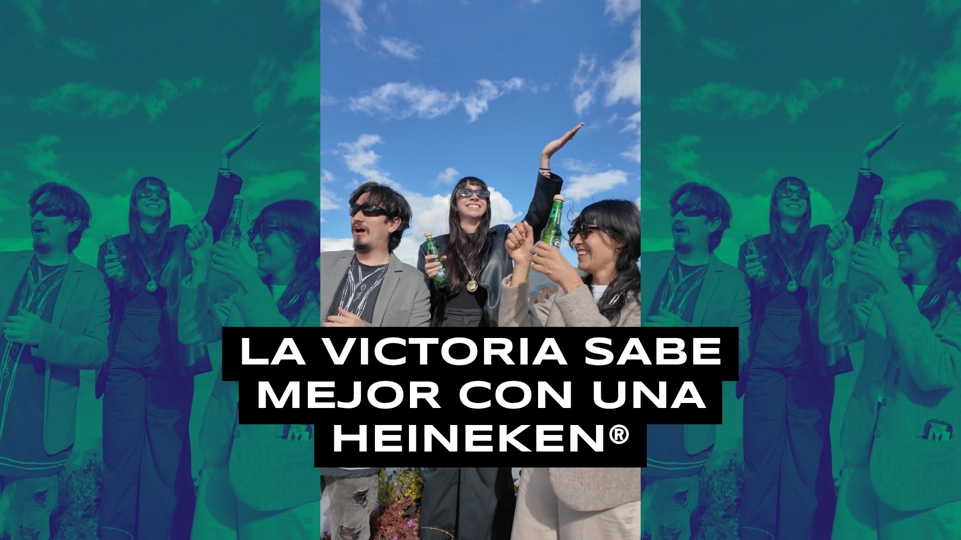 Recrea tu propio podio de F1 con una Heineken