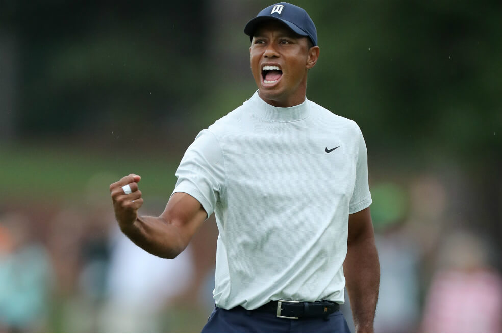 Cinco líderes y Tiger al acecho en Augusta