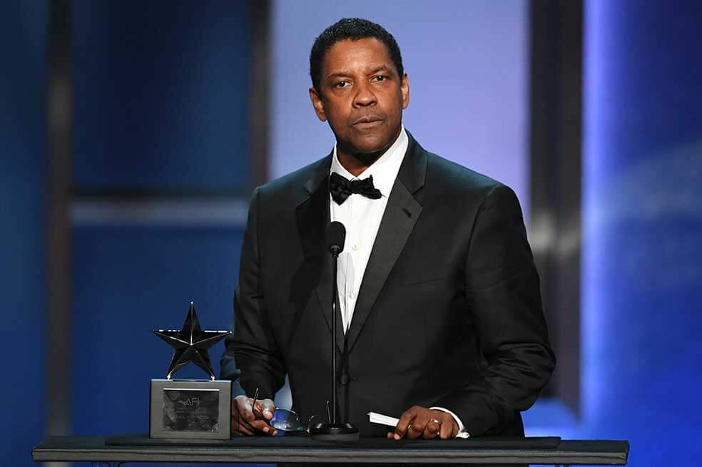 Denzel Washington recibe el Life Achievement, el mayor honor para una carrera cinematográfica