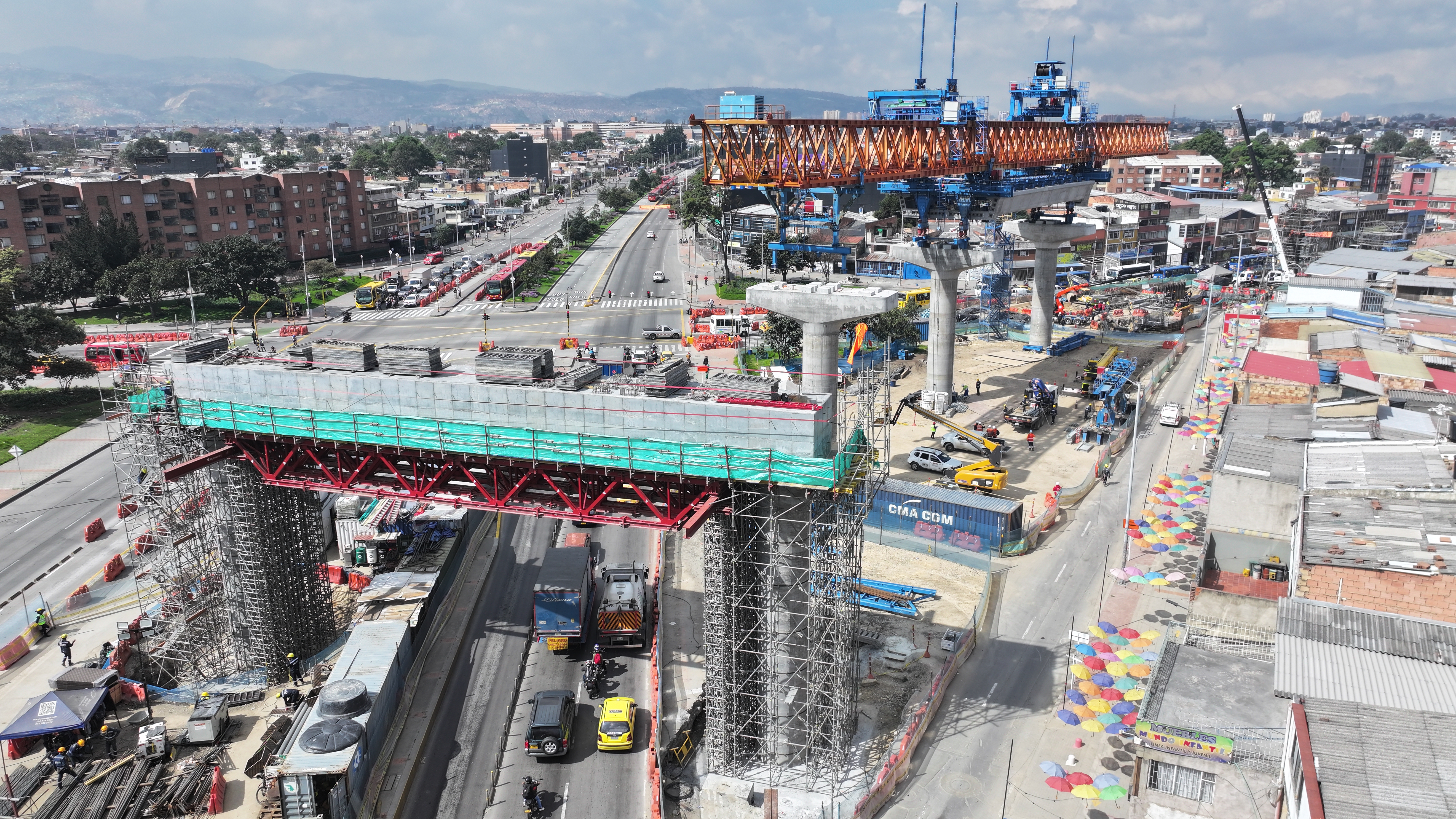 Avances del Metro de Bogotá, con corte a diciembre de 2024.