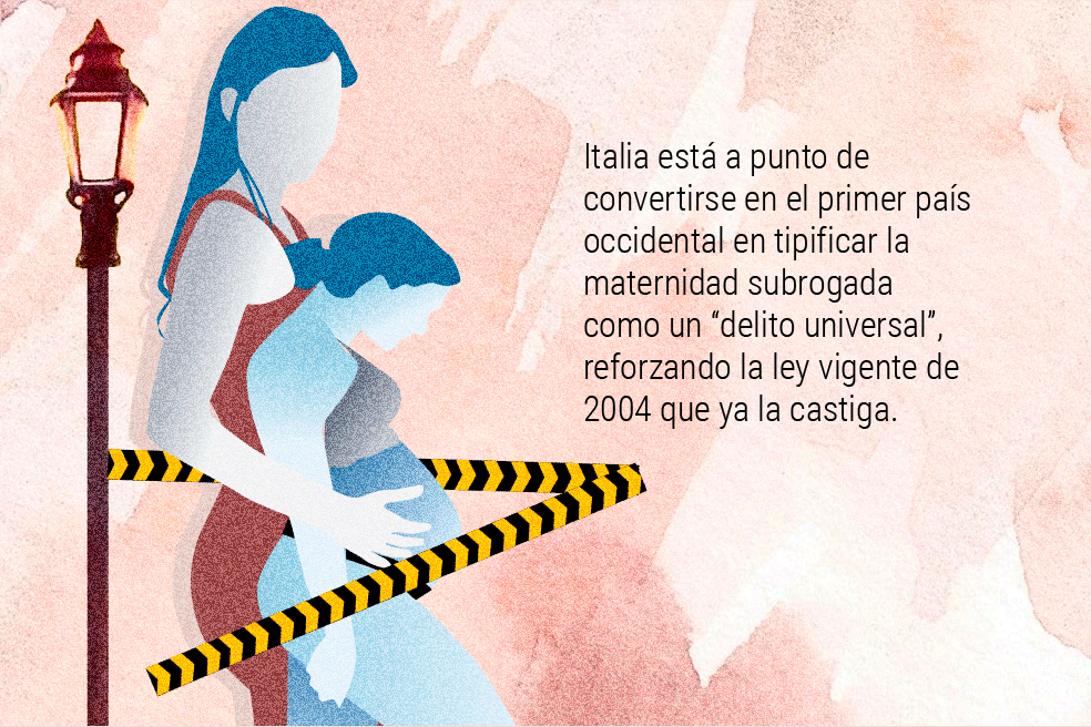 ¿Por qué Italia quiere que la maternidad subrogada sea un “delito universal”?