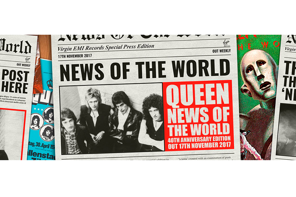 Queen relanza «All Dead, All Dead» para celebrar 40 años de «News of the World»