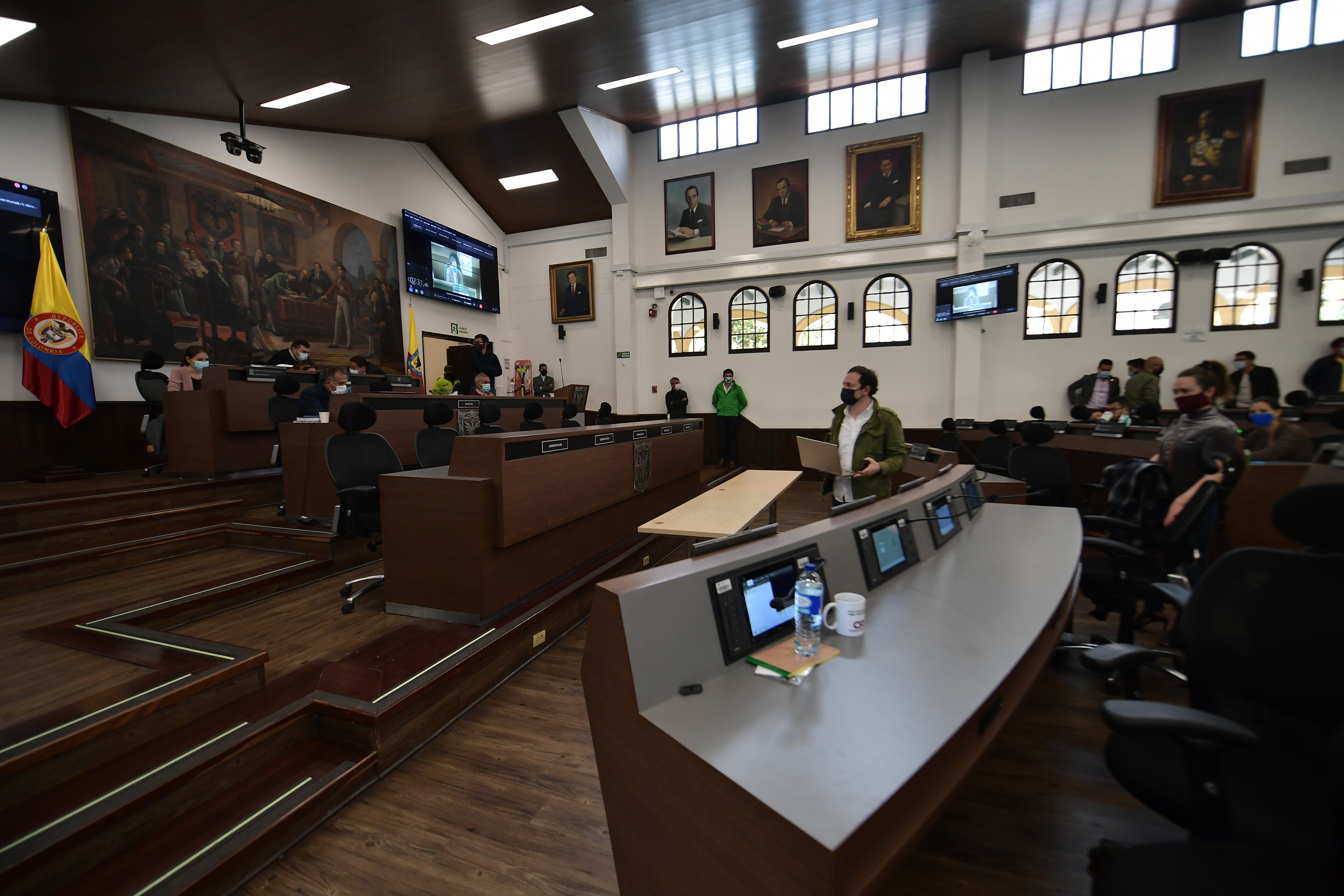 Así quedaron conformadas las Comisiones del Concejo de Bogotá para el 2023