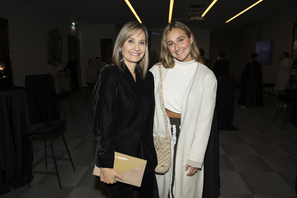 Inés María Zabaraín y Laura Mare