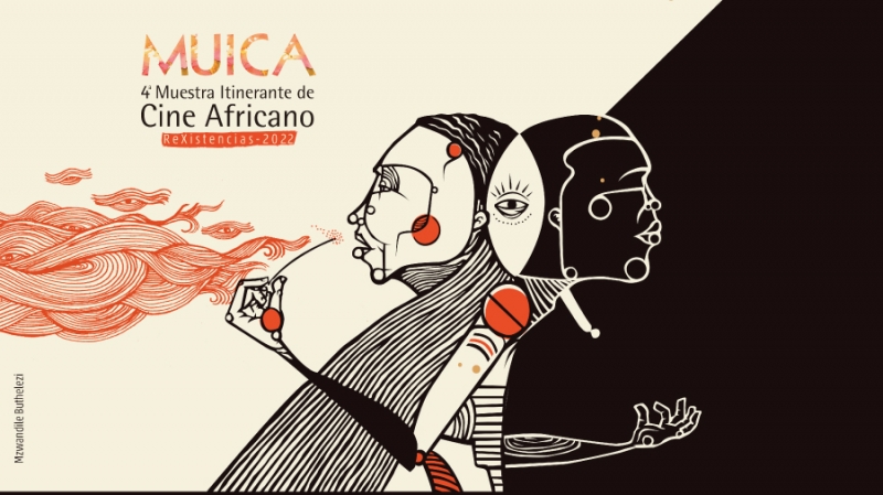 Cine africano en Bibliored: se lanzó la cuarta muestra de MUICA ReXistencias 2022