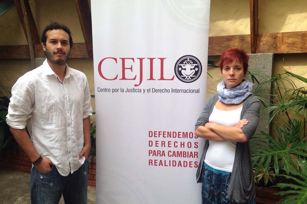 Luis Carlos Buob y Marta González, después de su expulsión de Nicaragüa el pasado viernes. /Cortesía