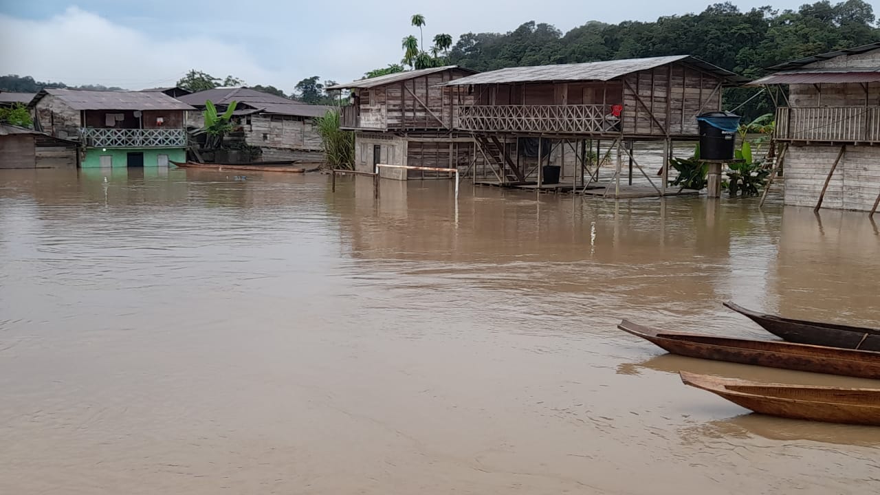Inundaciones en Chocó dejan 850 familias damnificadas en el municipio de Lloró
