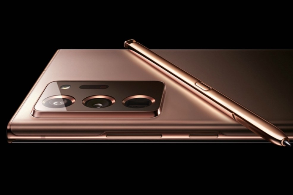 Así luciría el nuevo Galaxy Note 20 según imágenes publicadas en el sitio web de Samsung Rusia.