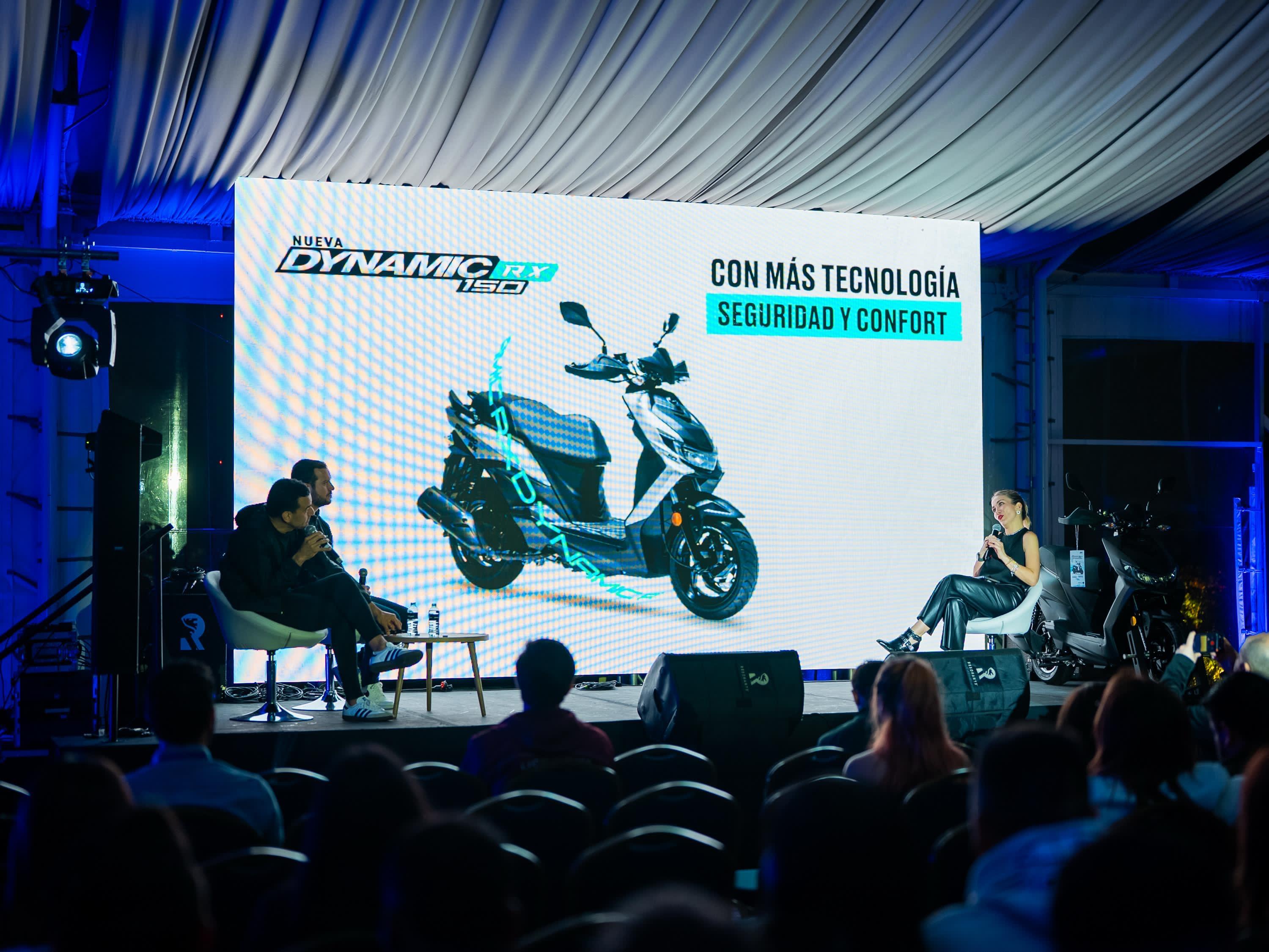 AKT lanza en Colombia la Dynamic RX, una scooter con más tecnología