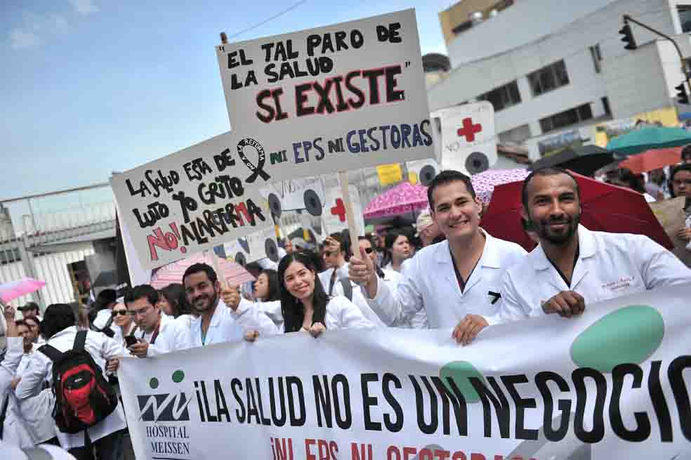 Así se vivió la marcha contra la reforma a la salud