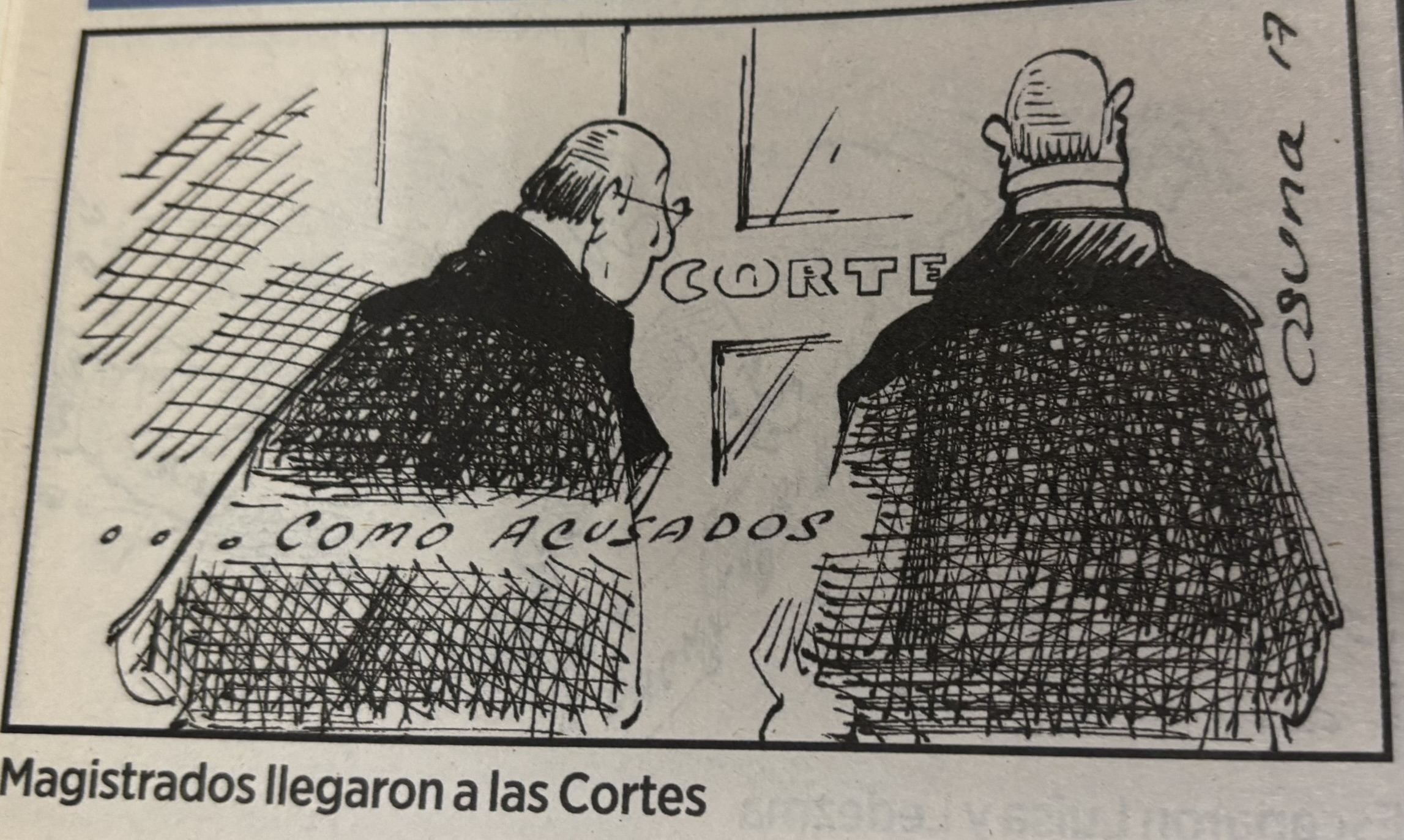 En 2017 se conoció el caso de corrupción conocido como el cartel de la toga. Magistrados de la Corte Suprema de Justicia, fiscales y abogados formaron una red criminal en la que, a cambio de dinero, manipularon expedientes judiciales de políticos investigados.
