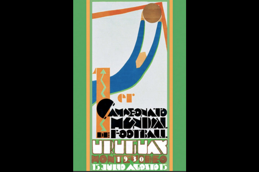 Los pósters de todos los mundiales de fútbol