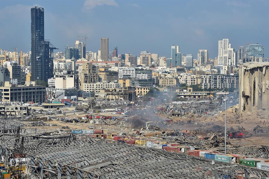 Dos colombianos resultaron heridos en explosión de Beirut