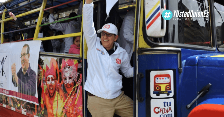 Jorge Rojas, por un mínimo vital para personas mayores en Bogotá