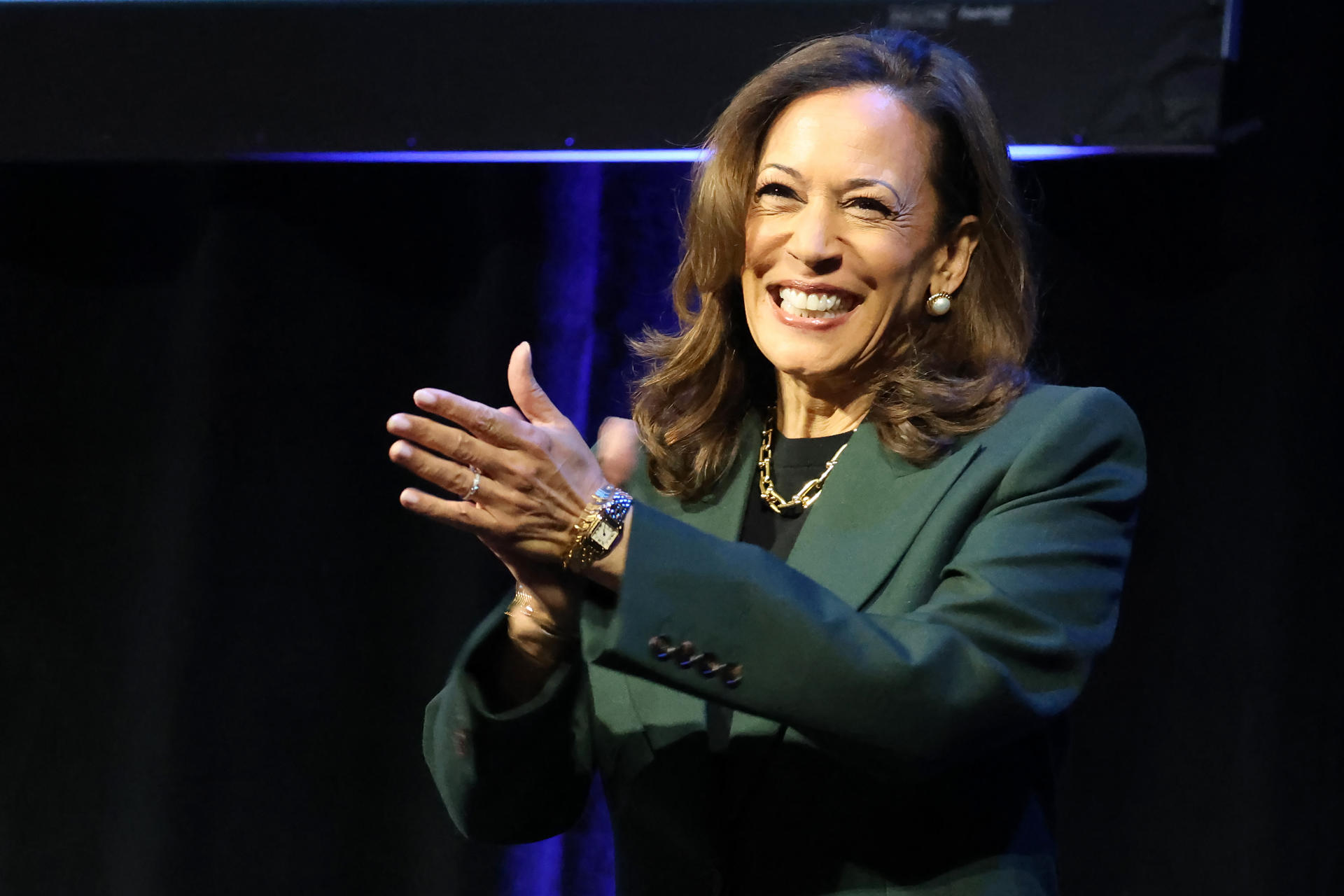 Kamala Harris y Gavin Newsom no descartan ser candidatos presidenciales en EE. UU.