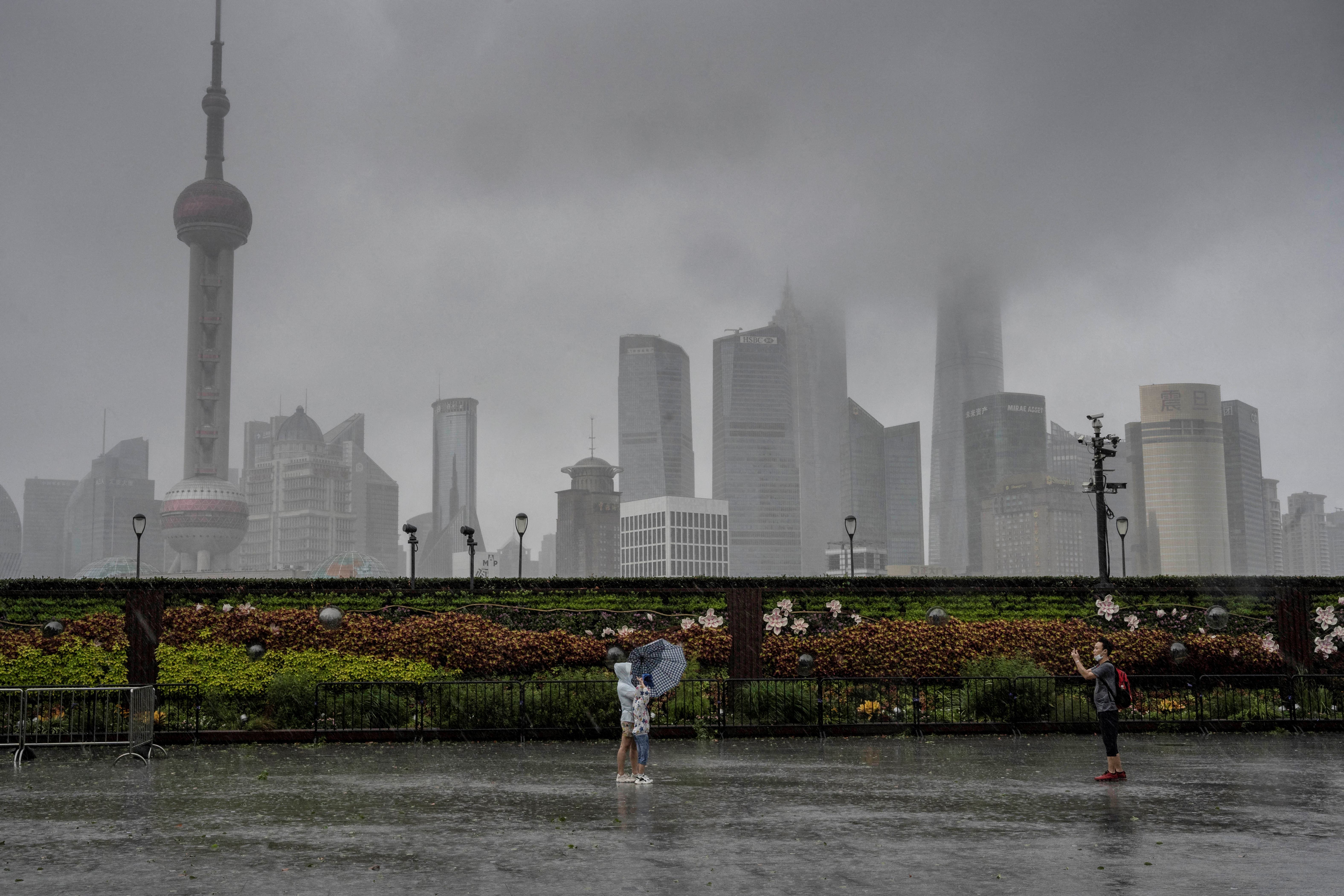 En fotos: así se ve China tras el paso del tifón In-Fa