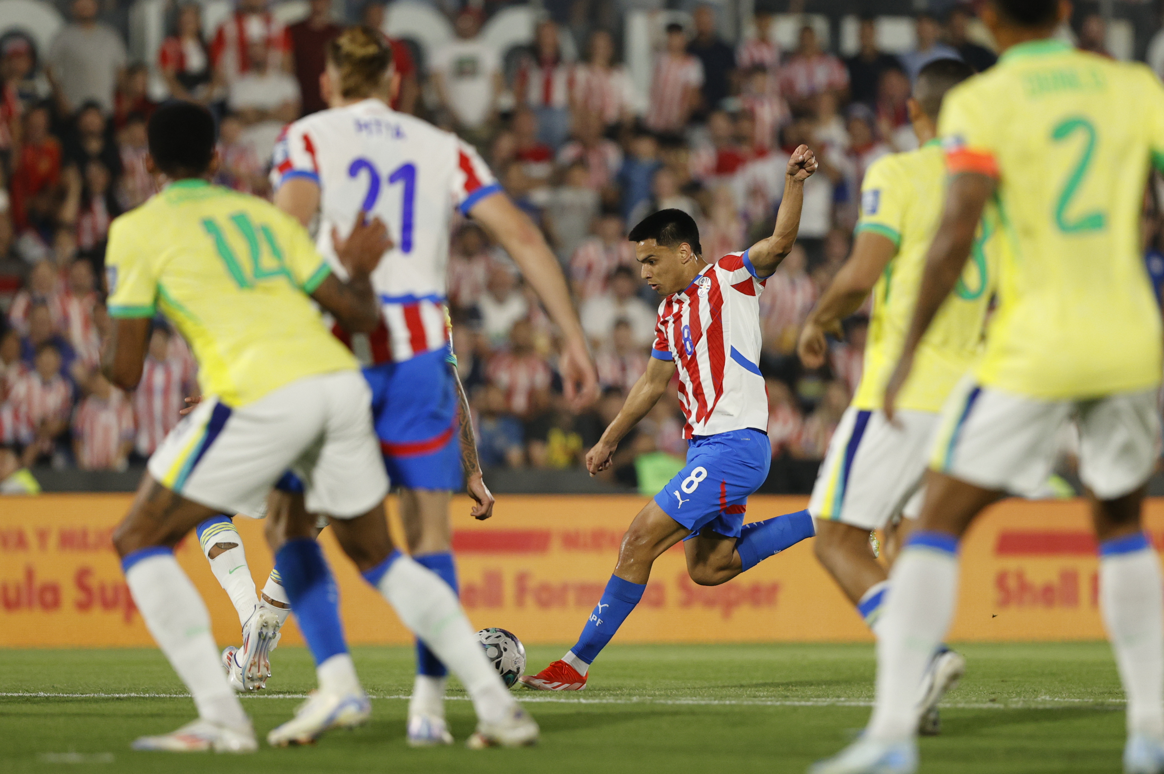 ¡A tres dedos! El gol que le hicieron a Brasil a lo brasileño: video