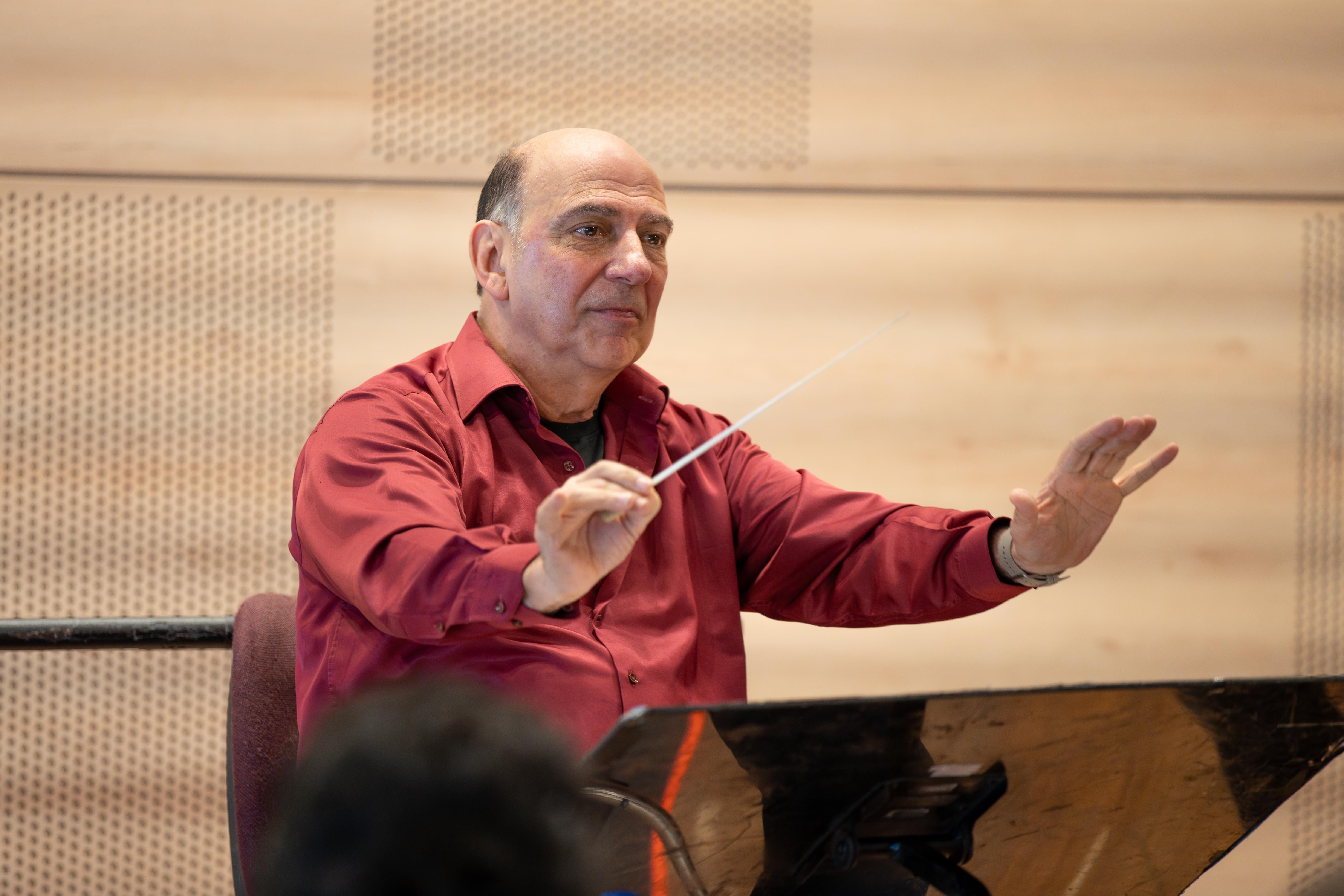 Yeruham Scharovsky, director de la Orquesta Sinfónica Nacional.