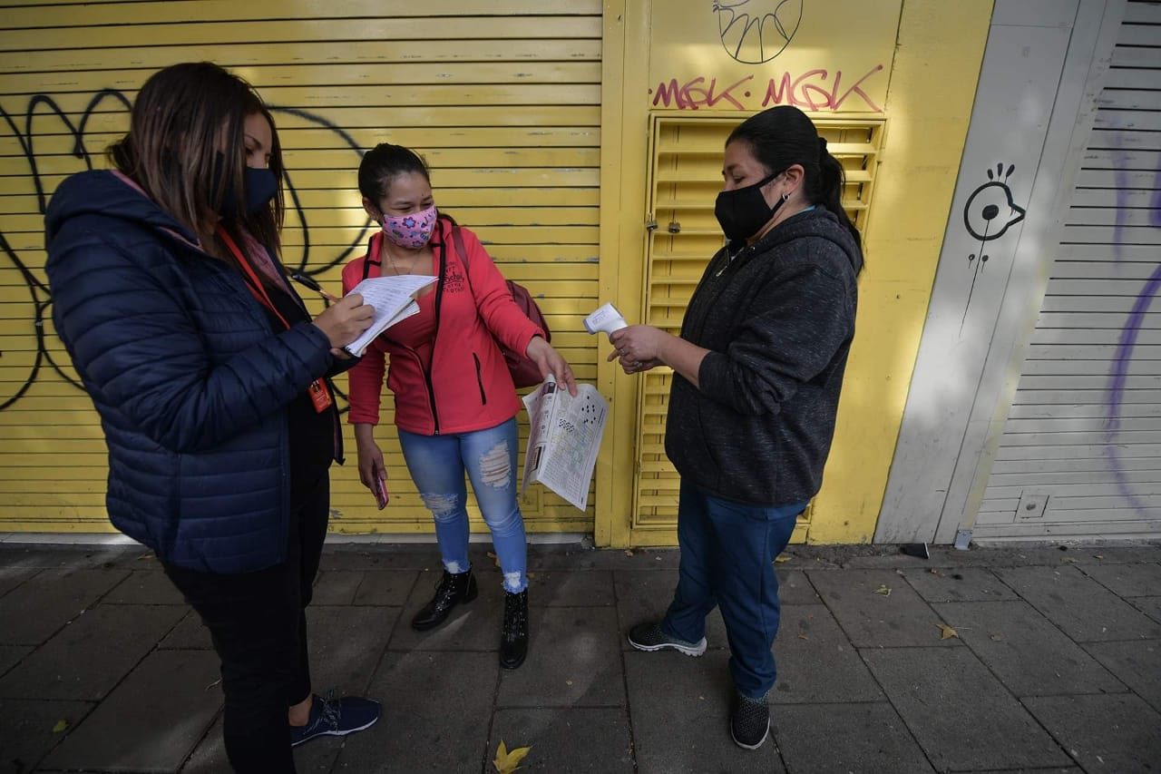Secretaría de Salud atendió a más de 8.800 personas durante el primer día de cuarentena