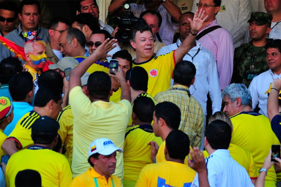 Santos confía en triunfo de Colombia sobre Chile en Santiago
