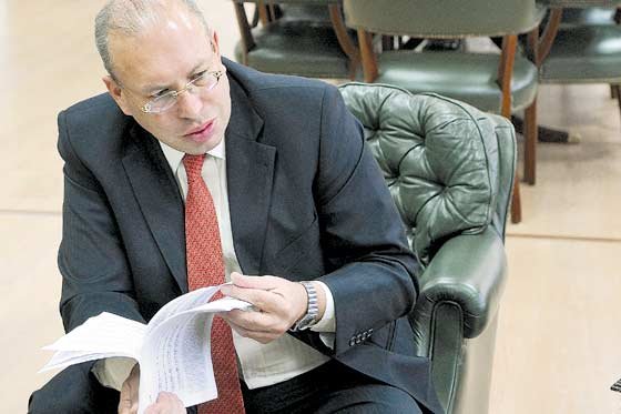 El registrador Nacional del Estado Civil, Carlos Ariel Sánchez.