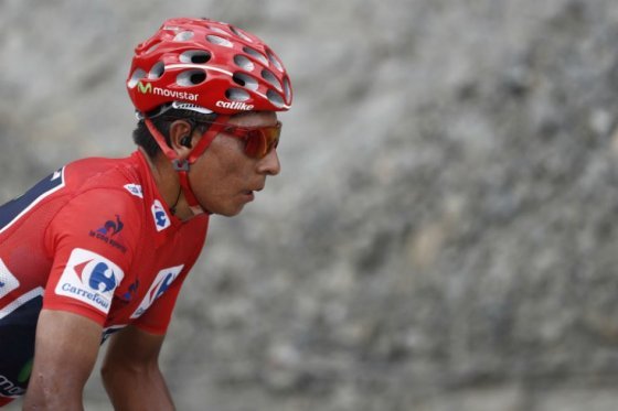 Nairo es el acutal campeón de la Vuelta a España. / AFP