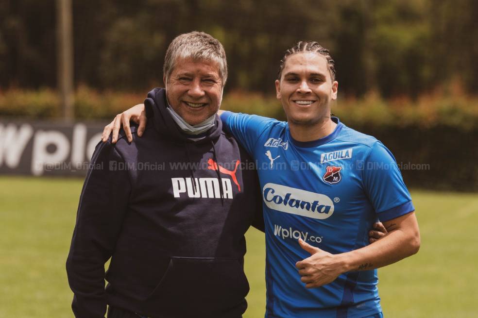 Juan Fernando Quintero se entrena con Independiente Medellín