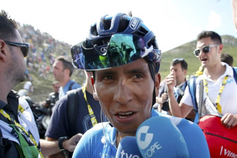 Nairo: «No me gusta que me jodan, Landa se sentía fuerte, pidió más ritmo y pasé una crisis»