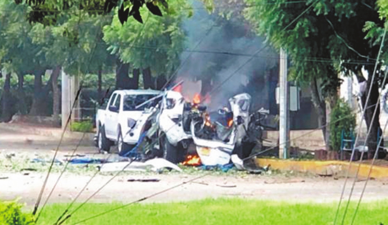 Treinta y seis heridos dejó explosión de carro bomba en base militar de Cúcuta
