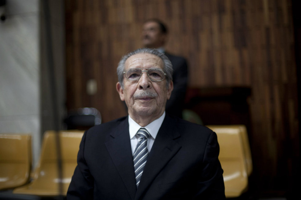 Anulado juicio por genocidio contra Ríos Montt
