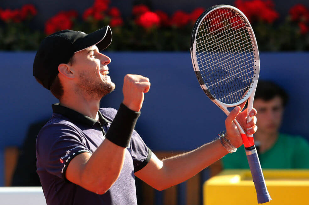 Dominic Thiem superó a Rafael Nadal en el Conde de Godó