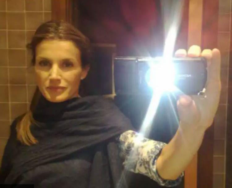 Esta es la supuesta selfie que Letizia se tomó y envió a su amante Jaime del Burgo