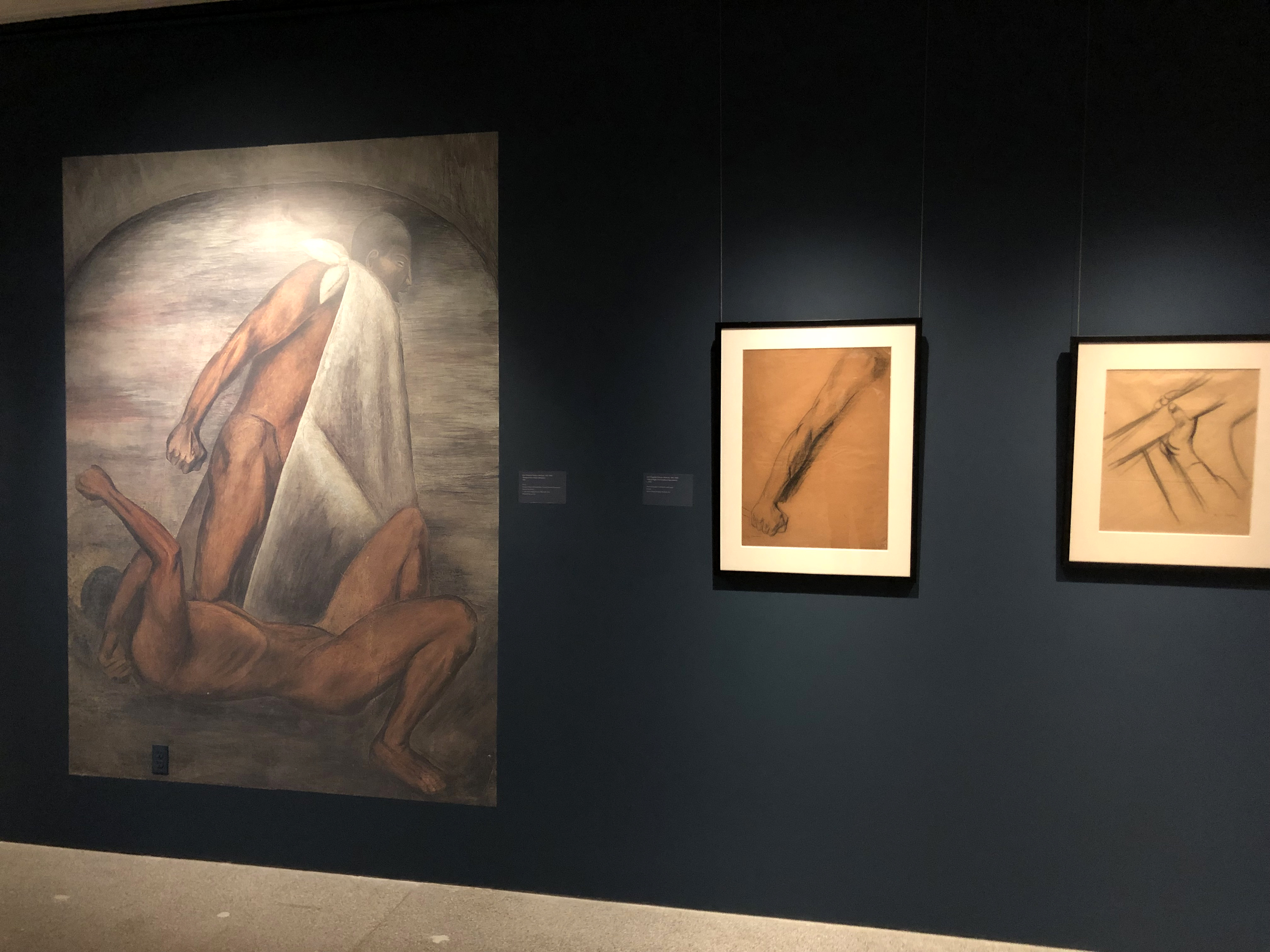 Una exposición muestra el proceso creativo del muralista mexicano José Clemente Orozco