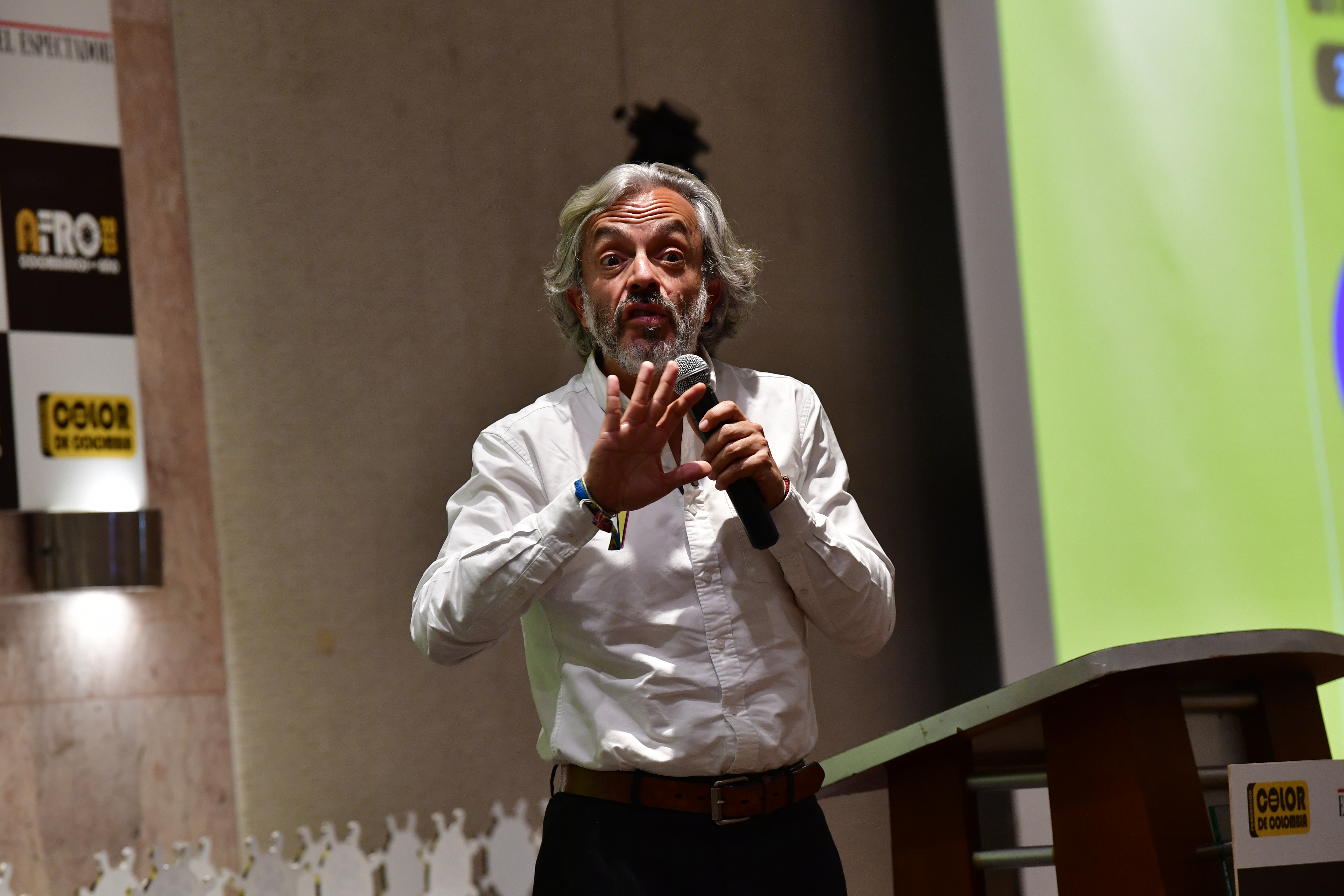 Durante el IV Foro precandidatos ante población Afro organizado por la Fundación Color de Colombia con el respaldo de El Espectador realizado en la ciudad de Cali