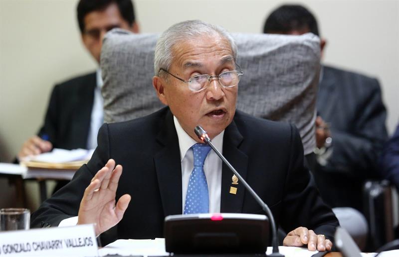 El fiscal general de Perú anuncia que este martes presentará su renuncia