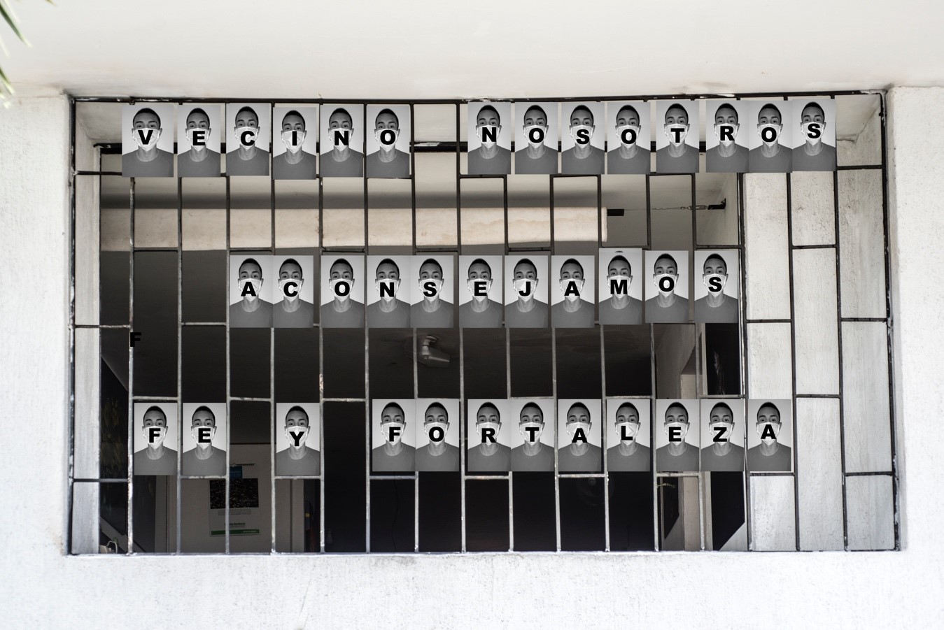 Vecino. Freddy Barbosa. Bucaramanga. Proyecto Intercambios Artísticos en época de pandemia. Interior/Exterior. Banco de la República. Región Andina – Orinoquia. Curador: Máximo Flórez.