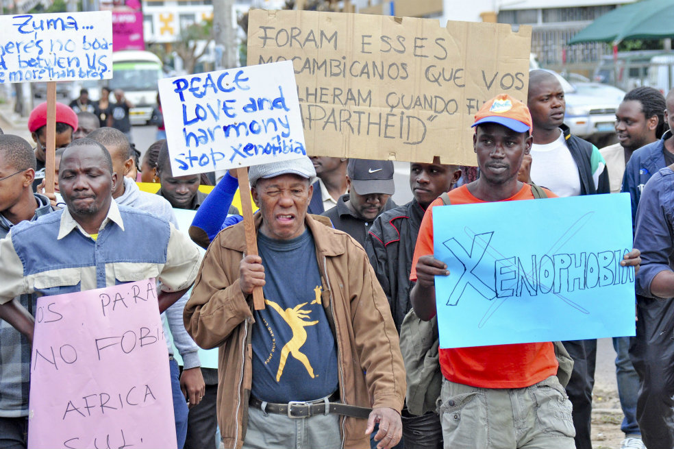 Marchas en Maputo, Mozambique. / EFE