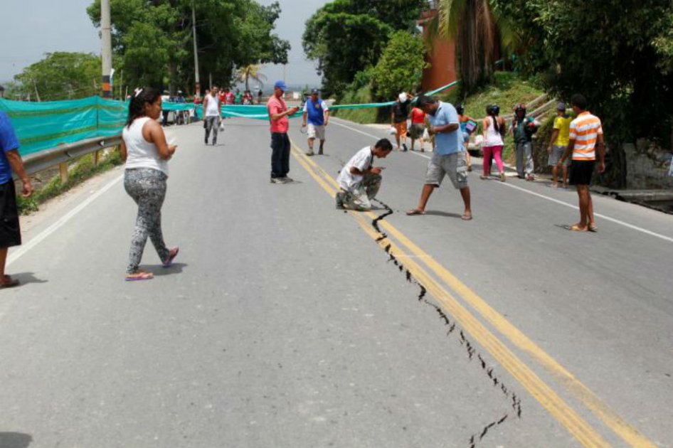 Cerrada Troncal de Occidente en Cartagena por riesgos en la vía