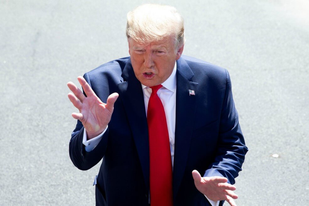 Donald Trump quiere plantar la bandera americana en la Luna y Marte