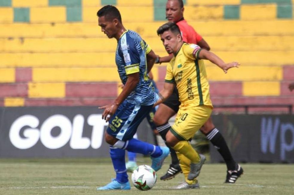 Partido intenso: Alianza y Bucaramanga empataron en el clásico de Santander